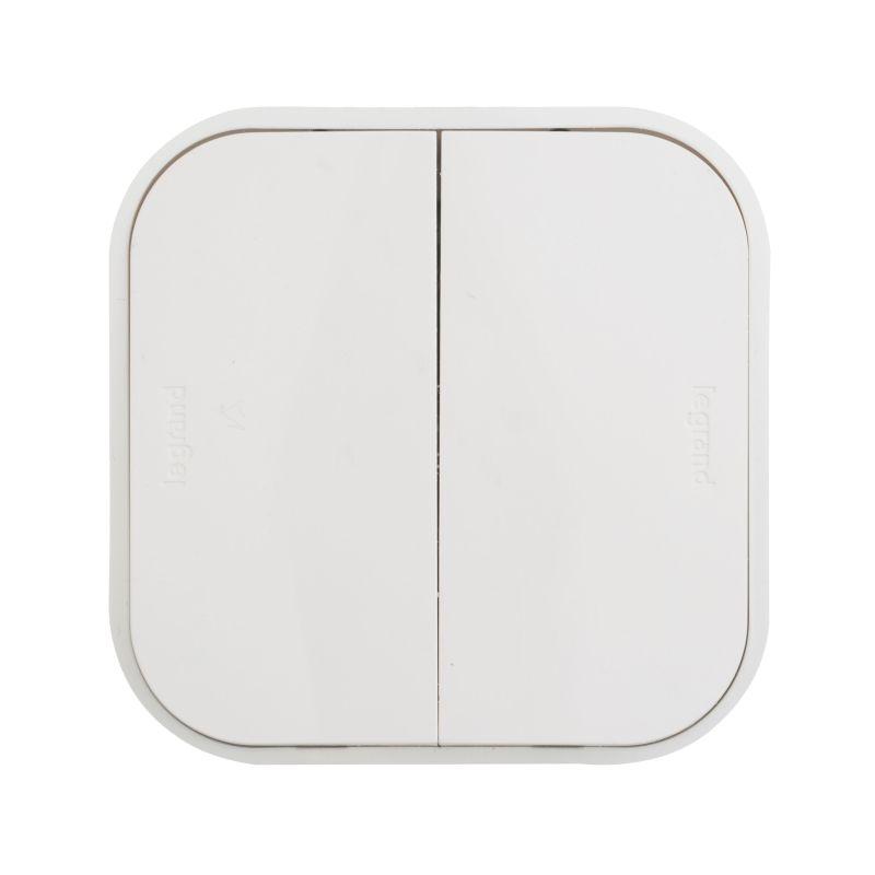 Выключатель 2-кл. ОП Quteo 10А IP20 10AX бел. IEK 782202