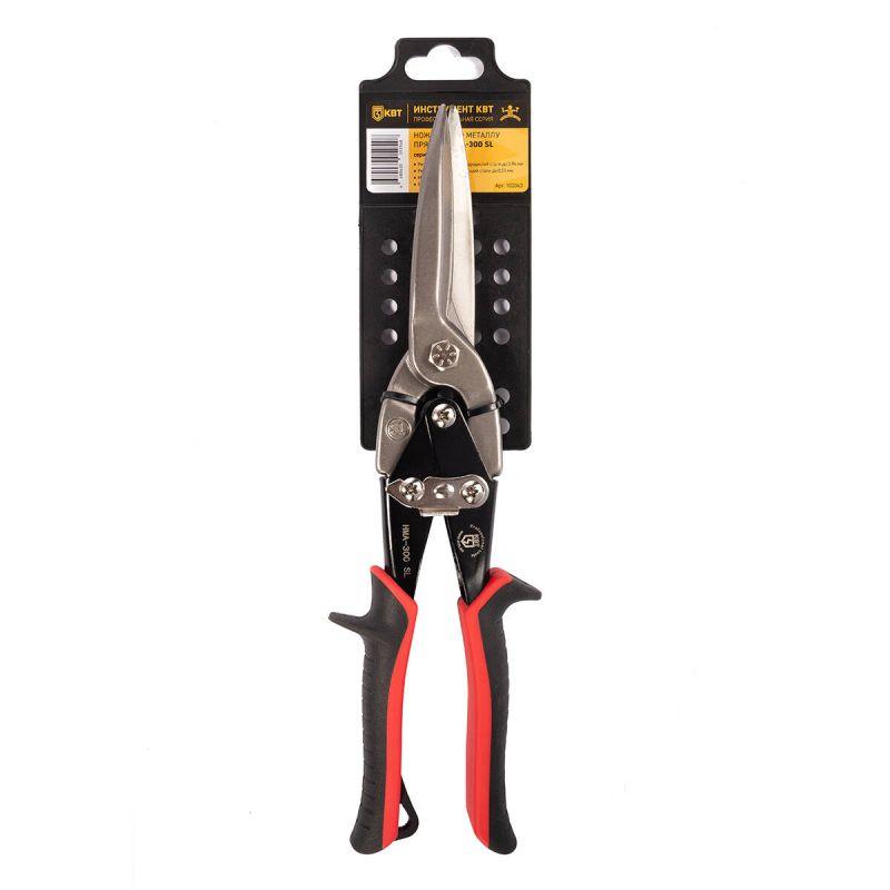 Ножницы по металлу прямые удлиненные НМА-300 SL ПРОФИ КВТ 102043