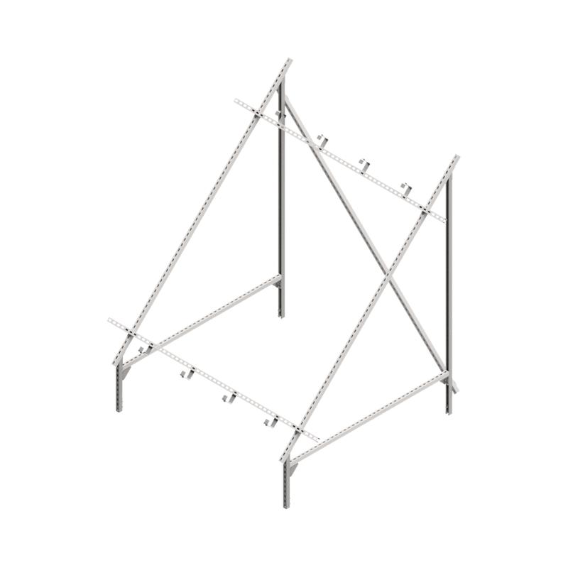 Конструкция опорная для установки солнечной панели/коллектора TECHNORAPTOR КМ TR0563