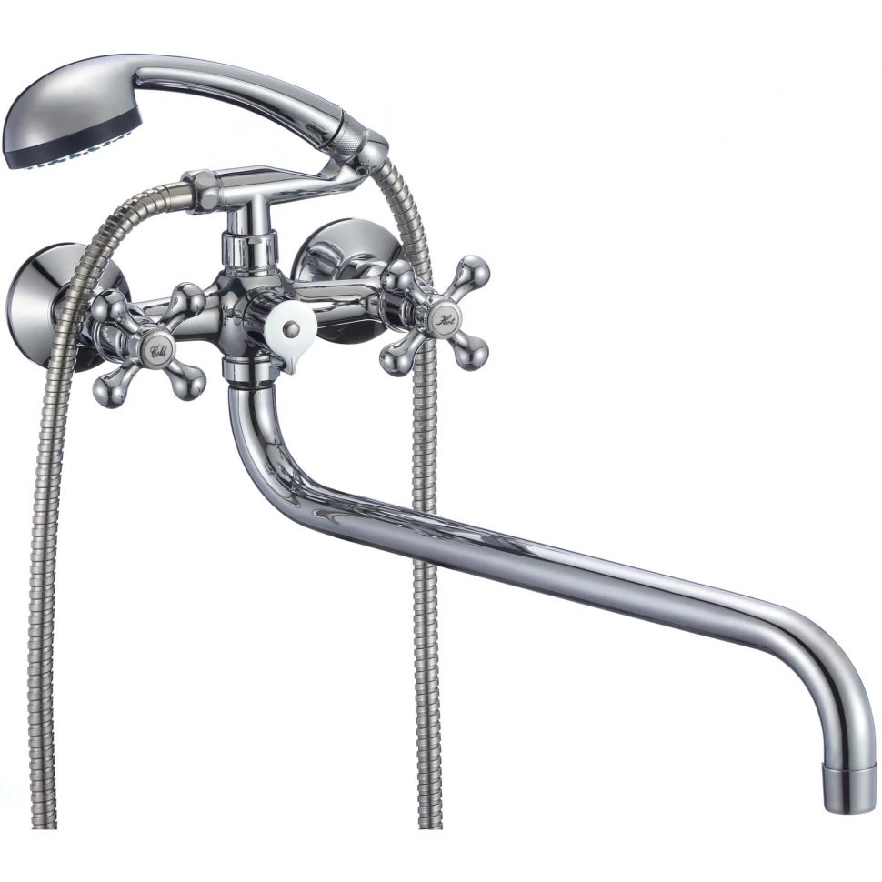 Смеситель для ванны Fmark FM2619-2, хром