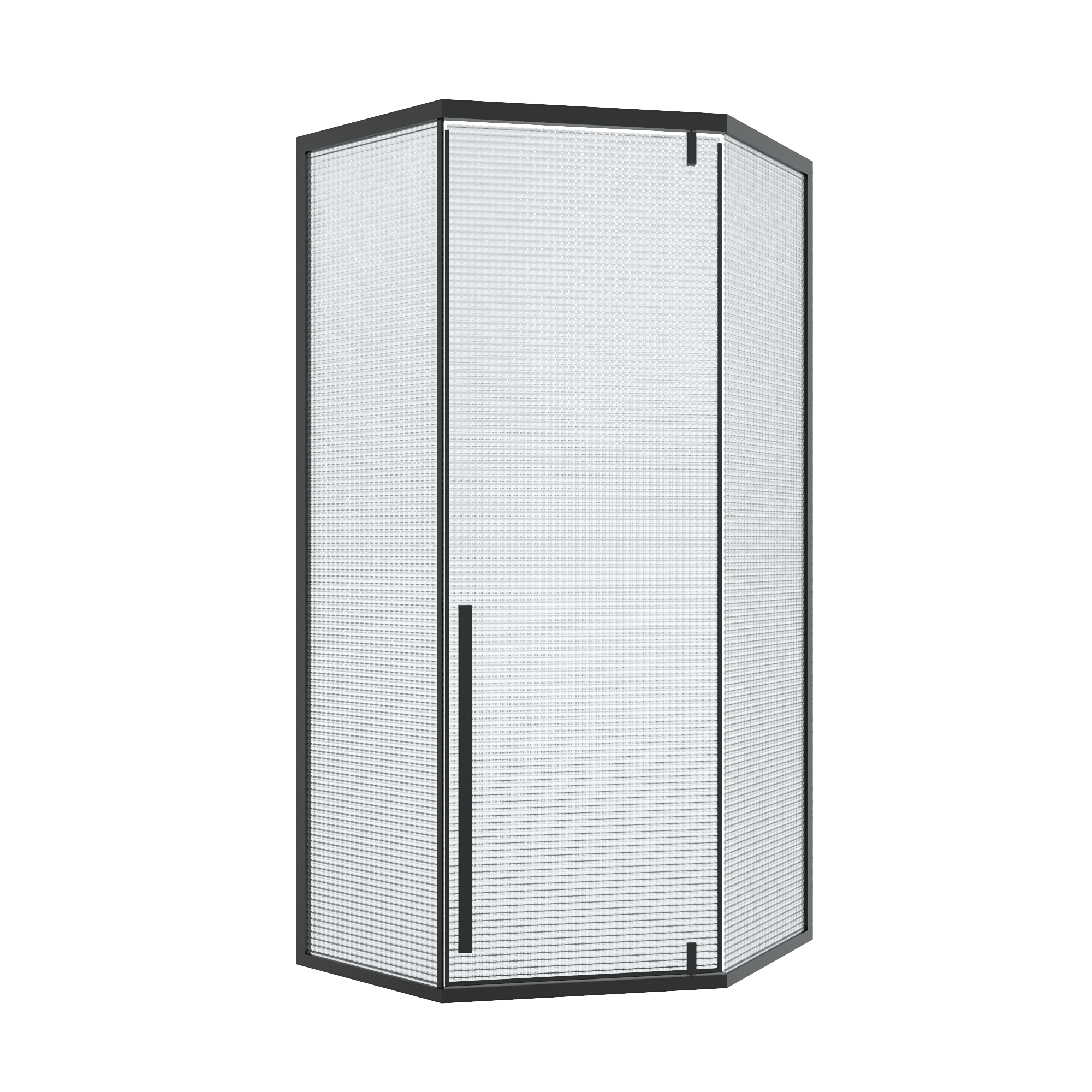 Ограждение C3ABD душевое Ceruttispa без поддона (90x90x195)