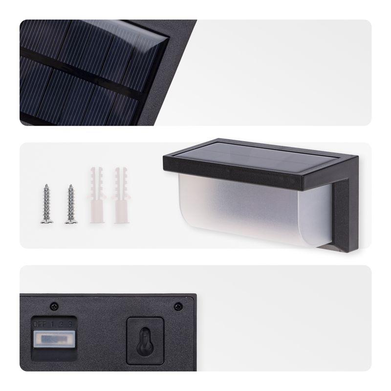 Светильник садовый Карнаби 4000К встроен. аккумулятор солнечная панель коллекция Лондон Rexant 602-2415