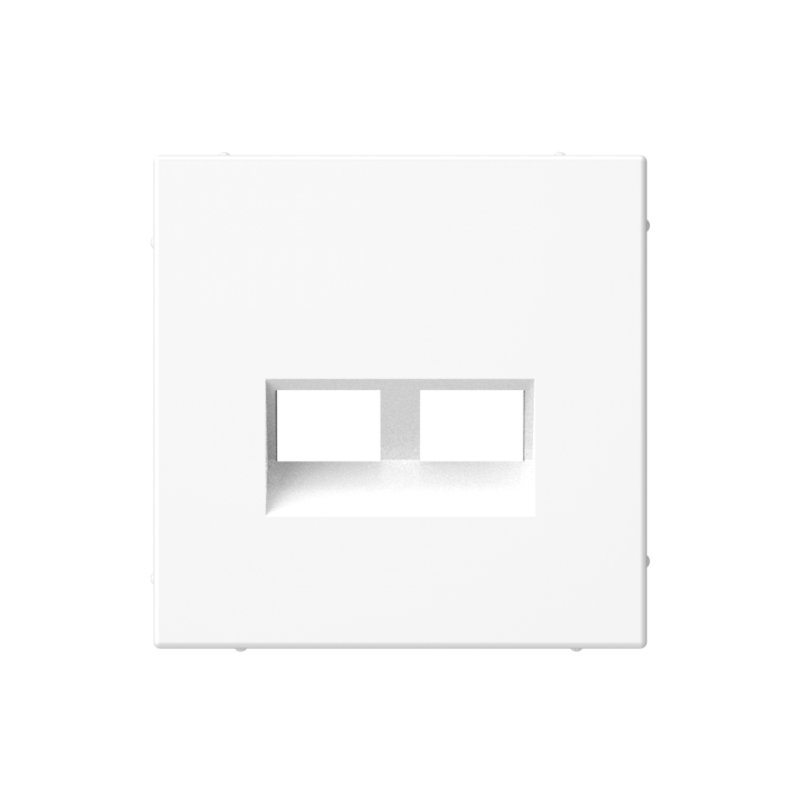 Накладка двойная ArtGallery для информационных функций типа Keystone бел. SE GAL000190