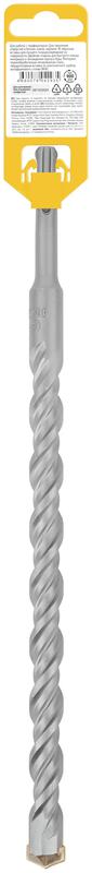Бур по бетону SDS PLUS профи W-образная вставка двойная спираль 18х310мм FIT 32837