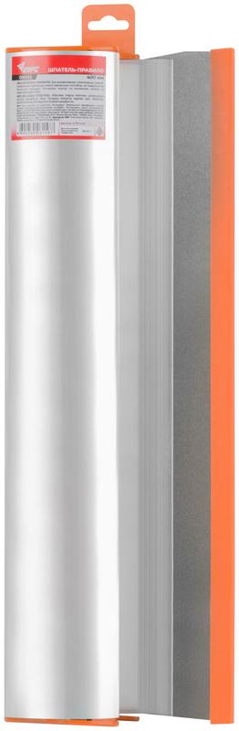 Шпатель-Правило Профи 400мм алюм. ручка нерж. сталь КУРС 09055