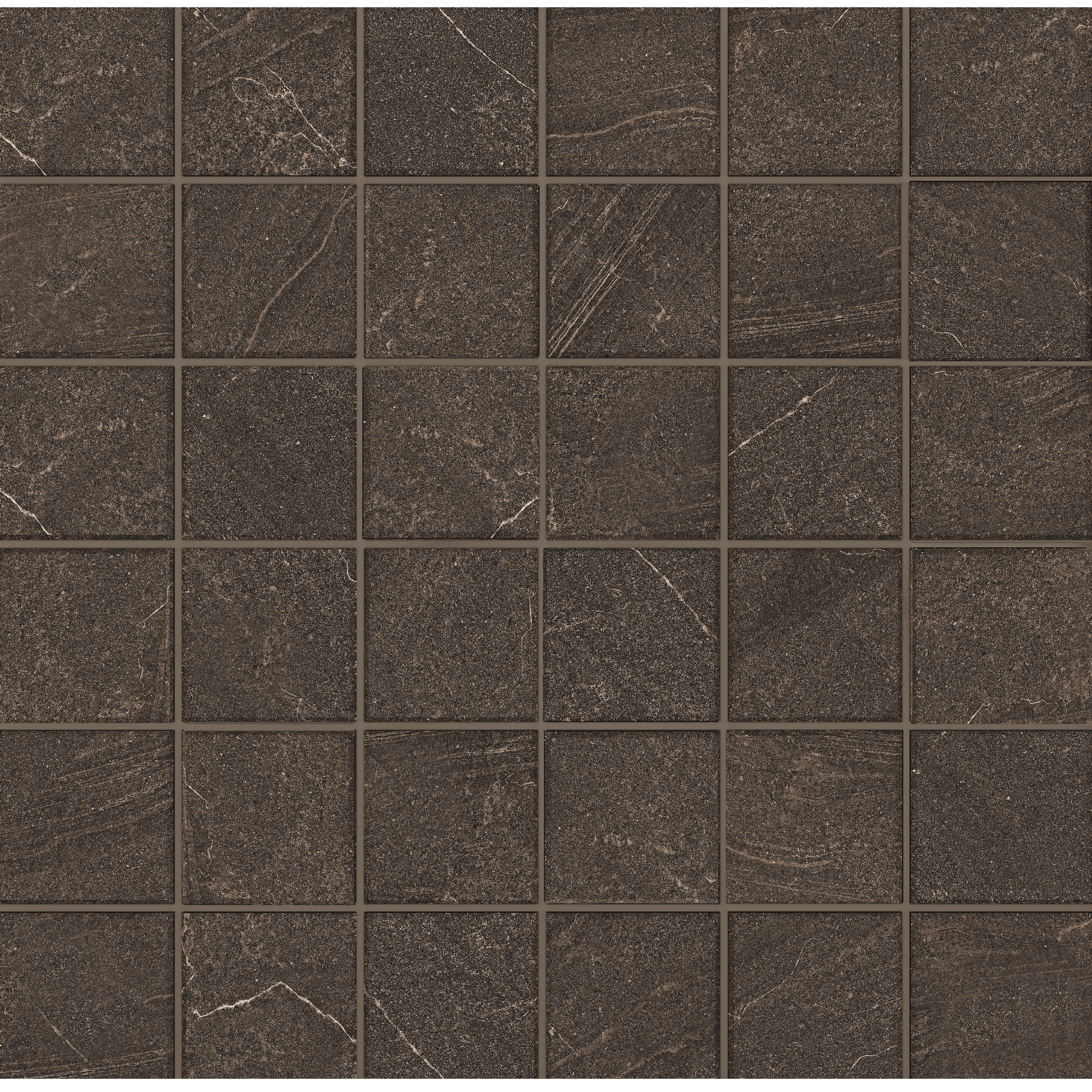 Мозаика под камень Estima Gabbro коричневый (Mosaic/GB04_NS/30x30/5x5)