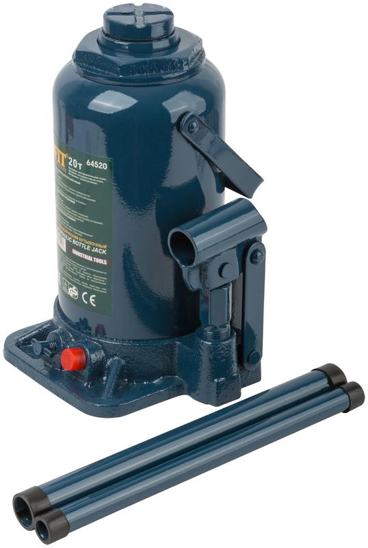 Домкрат гидравлический бутылочный 20т FIT 64520