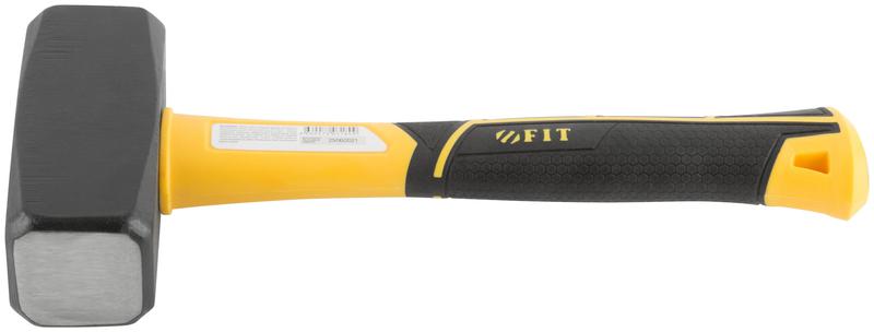 Кувалда кованая Профи 2кг фибергласовая усилен. ручка FIT 45226