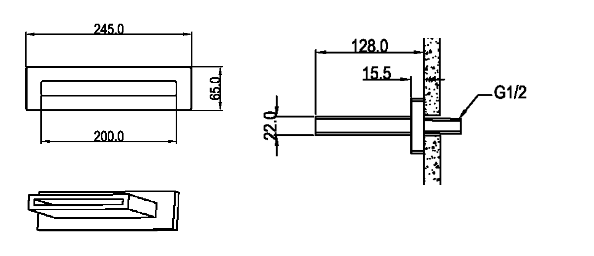 Излив ZODIAC Nikel Brush