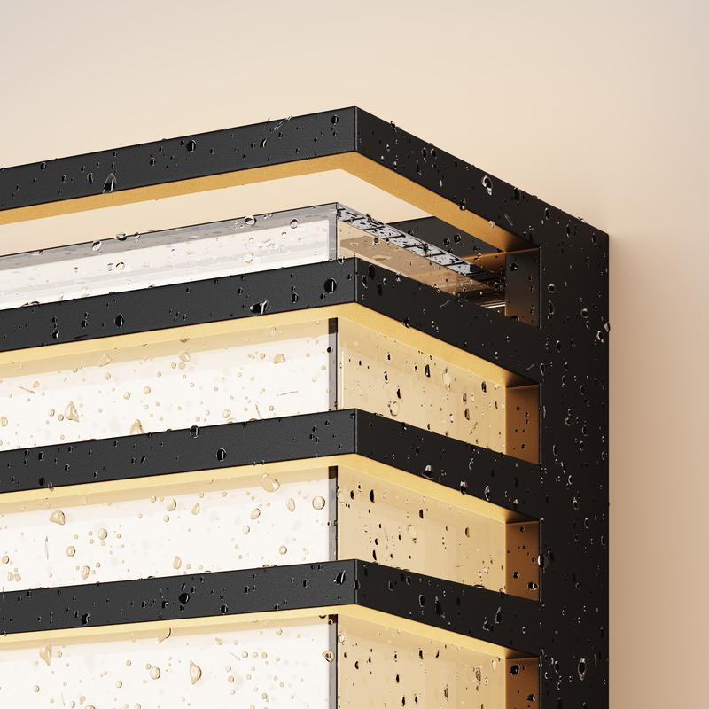 Светильник Downing Street 10Вт 3000К IP65 бра настен. Maytoni O020WL-L10B3K