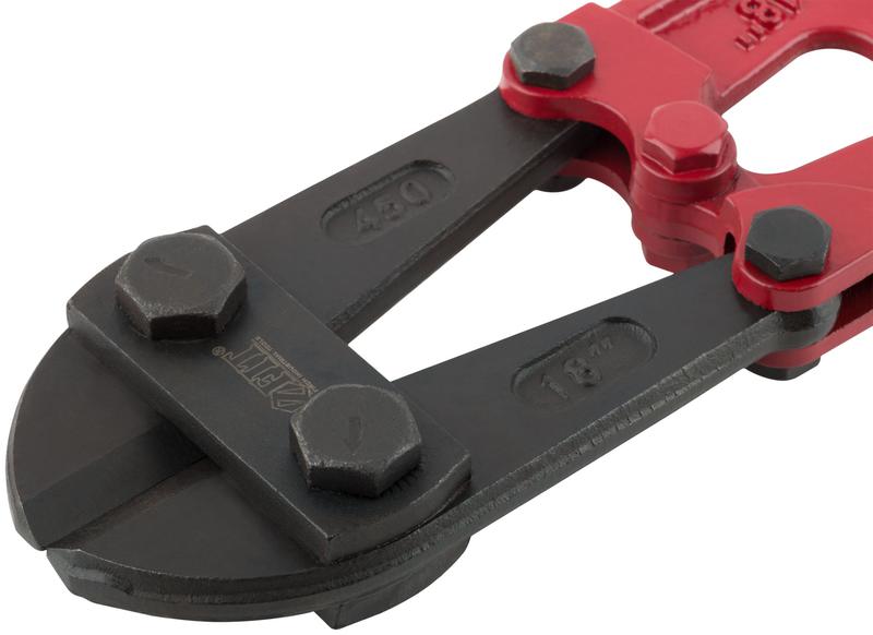 Болторез HRC 58-59 450мм красн. FIT 41645