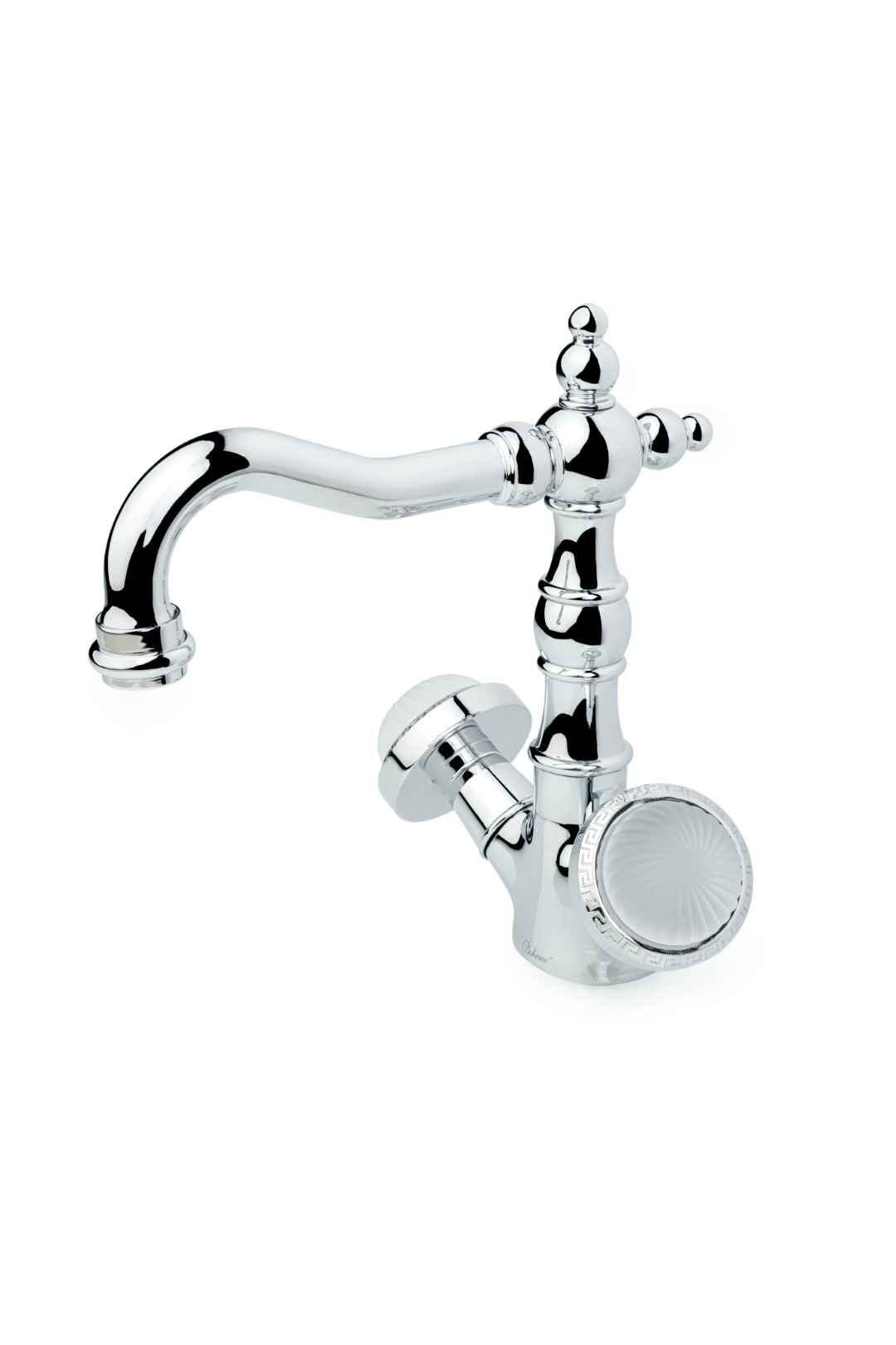 Смеситель для умывальника, высокий