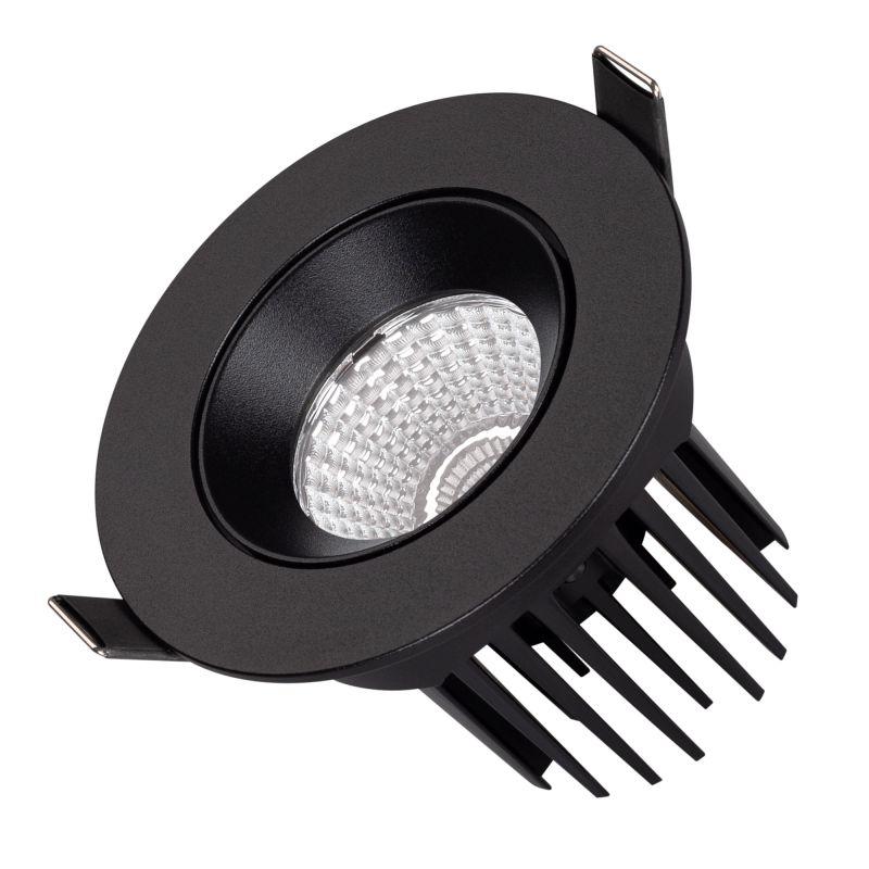 Светильник светодиодный MS-ATOLL-BUILT-TURN-R94-10W Warm3000 (BK 60 deg 230В) IP54 металл Arlight 041574