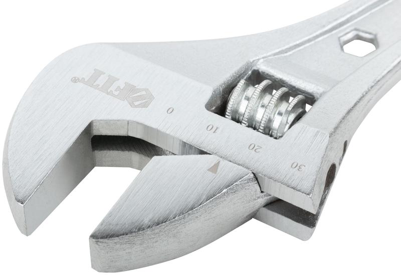 Ключ разводной "Старт" ПВХ накладка на ручку 250мм 30мм FIT 70148