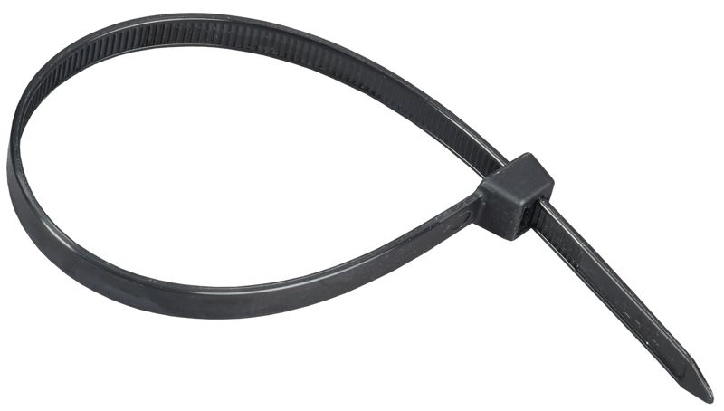 Хомут 7.6х250мм P6.6 стандартный черн. (уп.100шт) IEK UHH30-D076-250-100-K02