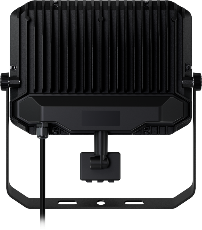 Прожектор светодиодный 95 202 NFL-05-100-4K-BL-D110-SNR-LED 100Вт 4000К IP65 12500лм с ИК датчиком движения черн. NAVIGATOR 95202