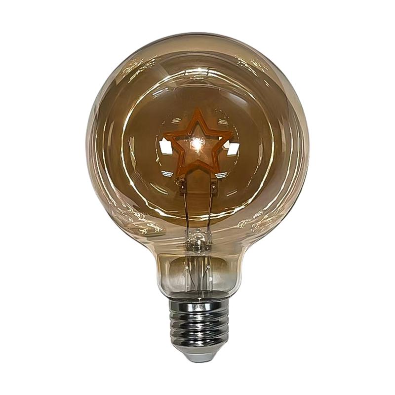 Лампа светодиодная филаментная Loft 271 G125 3Вт 2700К E27 Voltega 8520