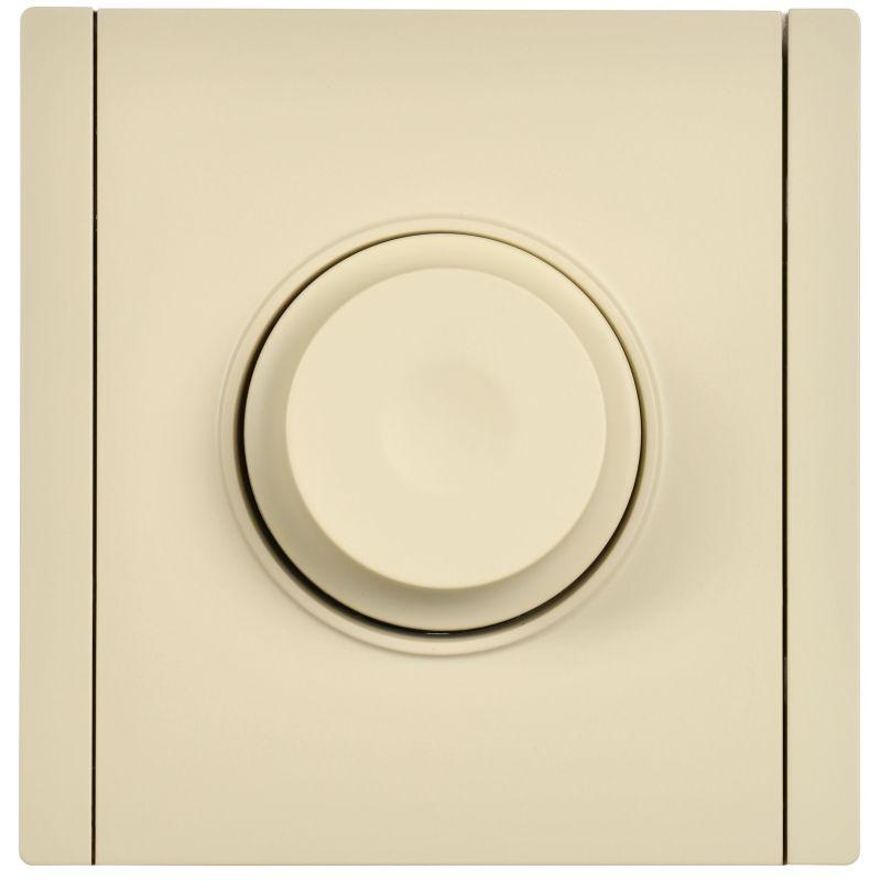 Светорегулятор поворотно-нажимной СП FORTE&PIANO FP454 600Вт ваниль IEK FP-D20-0600-K10