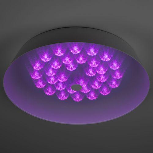 Светильник светодиодный SPB-6-80-RC Locus RGB 80Вт RGB 3000-6500К потолочный с пультом Эра Б0053316