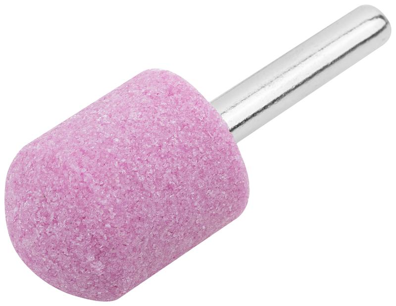 Шарошка абразивная по металлу хвостовик 6мм цилиндр с закругленнием 20х25мм FIT 36956