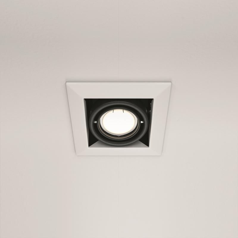 Светильник Metal Modern 1х10Вт GU10 встраив. Maytoni DL008-2-01-W