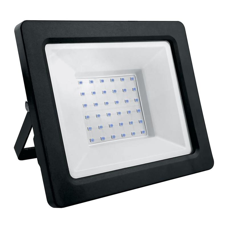 Прожектор светодиодный 2835SMD 30Вт син. AC230В/50Гц IP65 в черн. компактном корпусе LL-903 FERON 41522