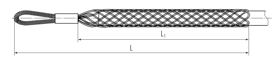 Чулок монтажный ЧМ-95/110 серия ПРОФИ