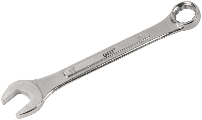 Ключ комбинированный усиленный "Модерн" 15мм FIT 63215