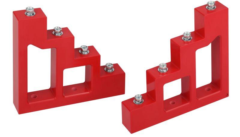 Изолятор шинный ступенчатый NO-224-162 ИС4-50 М10 с болтами 15кВ Эра Б0065685