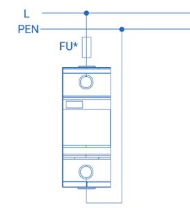 Устройство защиты от импульсных перенапряжений РИФ-Э-I+II+III 320/25 (1) Стример 111014