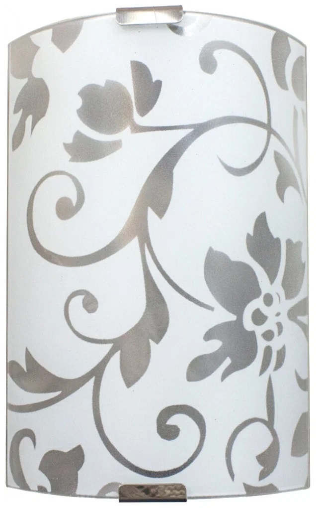 Светильник НББ-21-60 М21 Эрика 150х220 матовый белый/клипсы штамп металлик индивидуальная упаковка