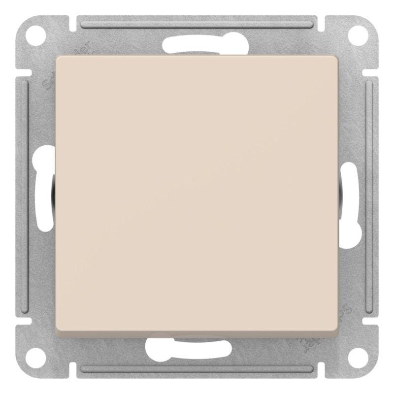 Выключатель 1-кл. AtlasDesign 2-п. 10А мех. беж. SE ATN000221