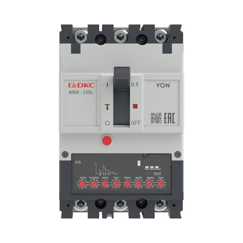 Выключатель автоматический 3P 40А 70кА pro MNX250L при AC415V расцепитель ETS YON MNX250L3PETS0040