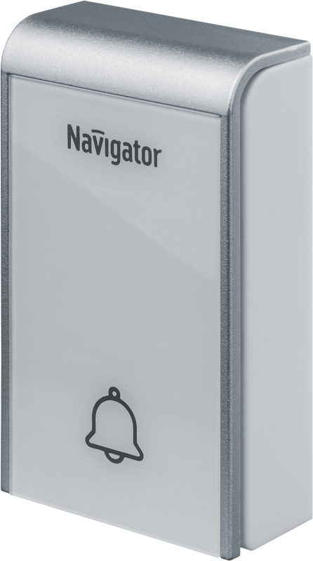 Звонок электрический NDB-D-AC06-1V1-WН NAVIGATOR 80509