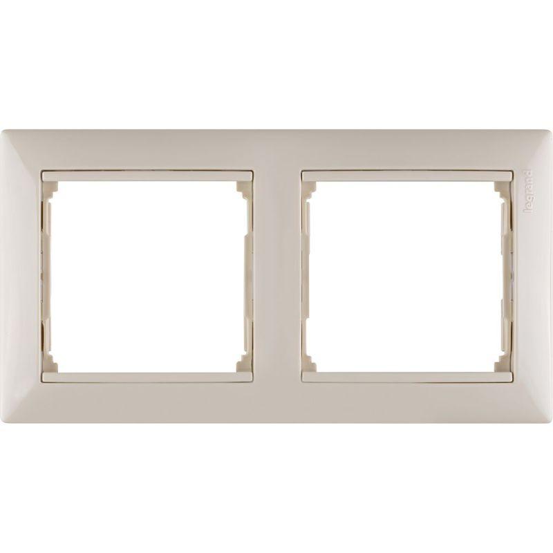 Рамка 2-м Valena горизонт. сл. кость IEK 774352