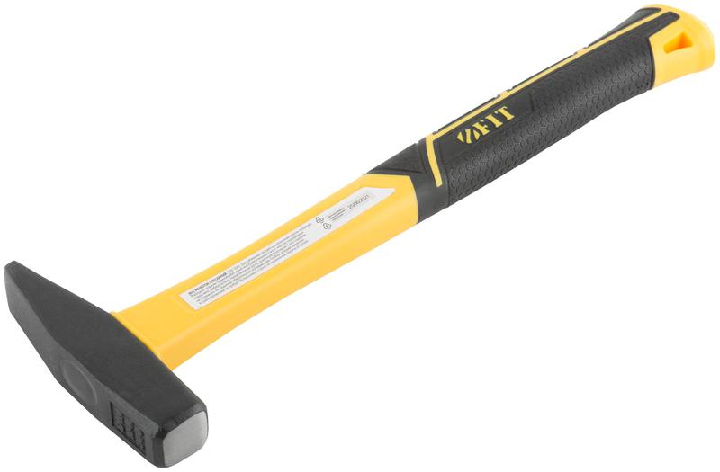 Молоток кованый Профи 300г фибергласовая усилен. ручка FIT 44333