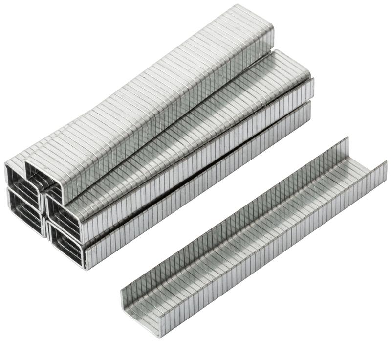 Скоба для степлера закаленные прямоугольные 10 6ммх1.2мм (широкие тип 140) 6мм (уп.500шт) FIT 31206