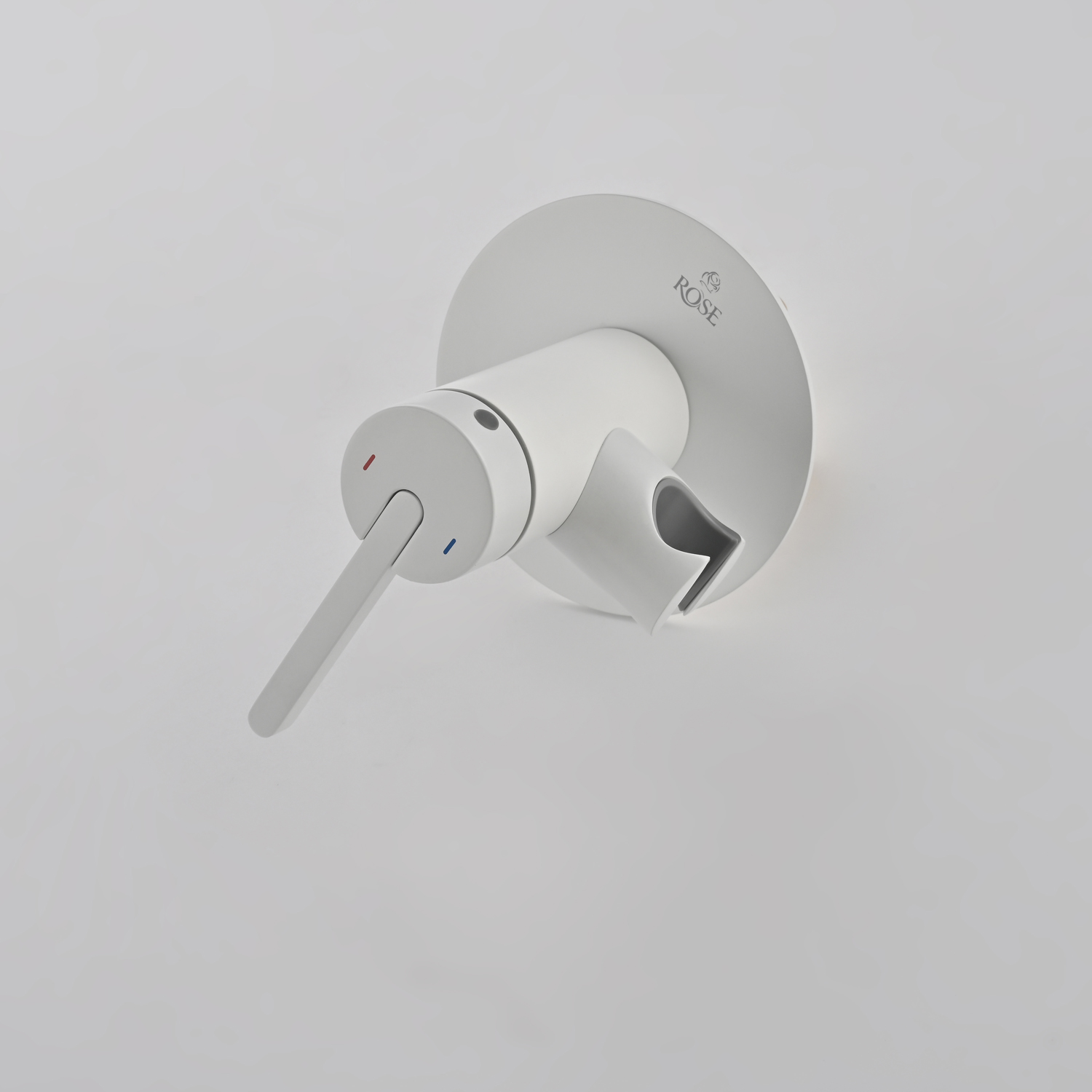 Гигиенический душ со смесителем Rose R235C, белый