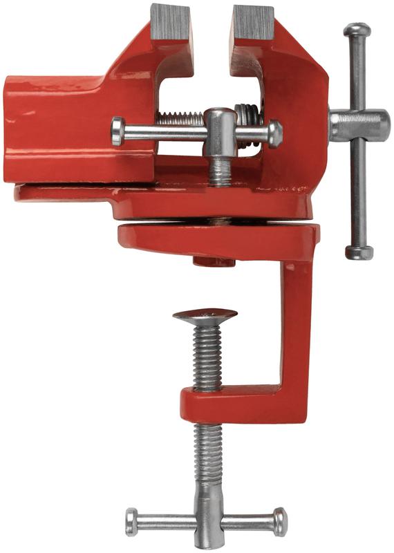 Тиски настольные облегченные поворотные 75мм (1.25кг) КУРС 59427