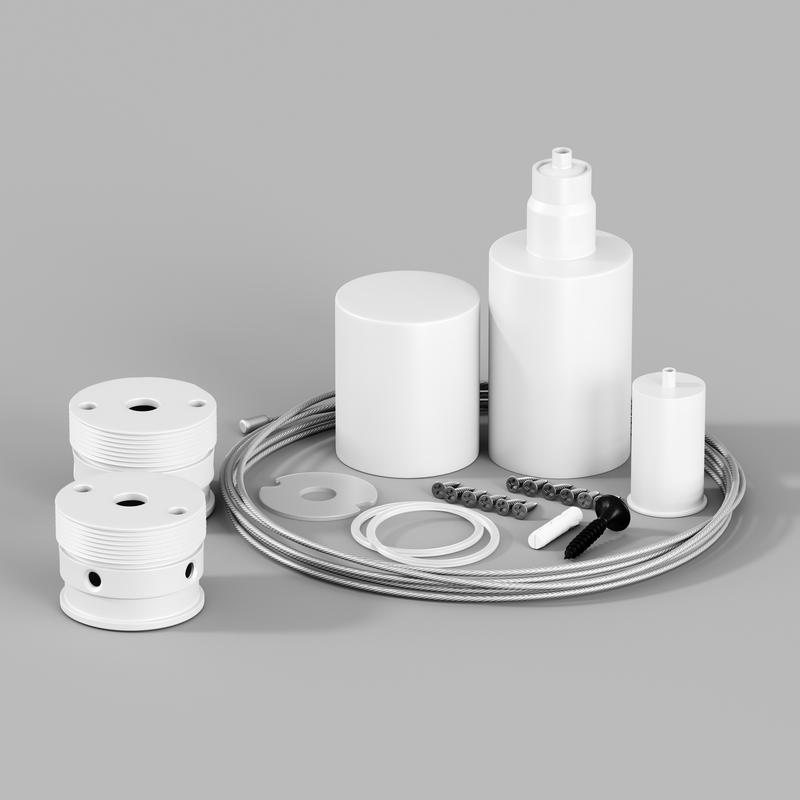 Набор для вертикального подвесного монтажа LNM-D25-PS-W Maytoni 20310