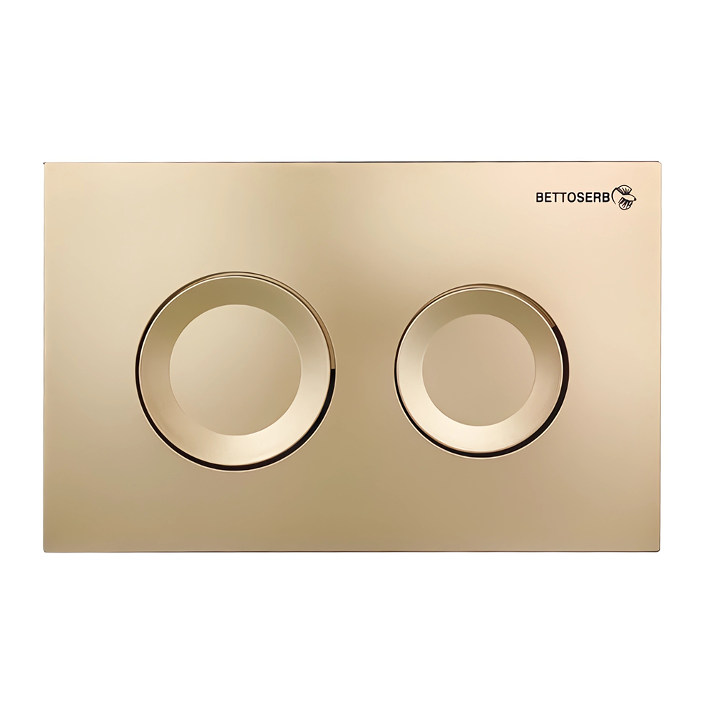 Клавиша смыва BETTOSERB золото матовое COOL