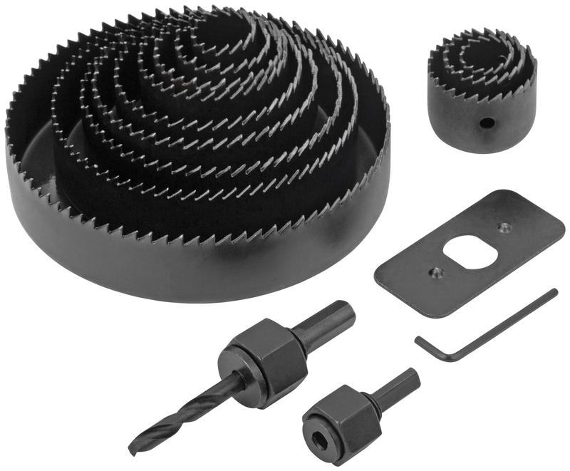 Набор пил круговых 19-127мм 12шт в кейсе FIT 36763