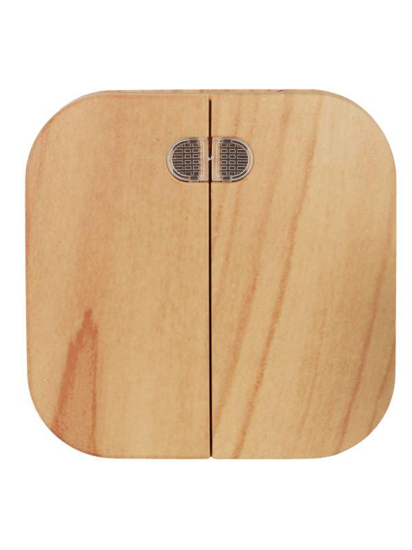 Выключатель 2-кл. ОП GLORY 10А ВС20-2-1-ХС с индикацией сосна IEK EVH21-K34-10