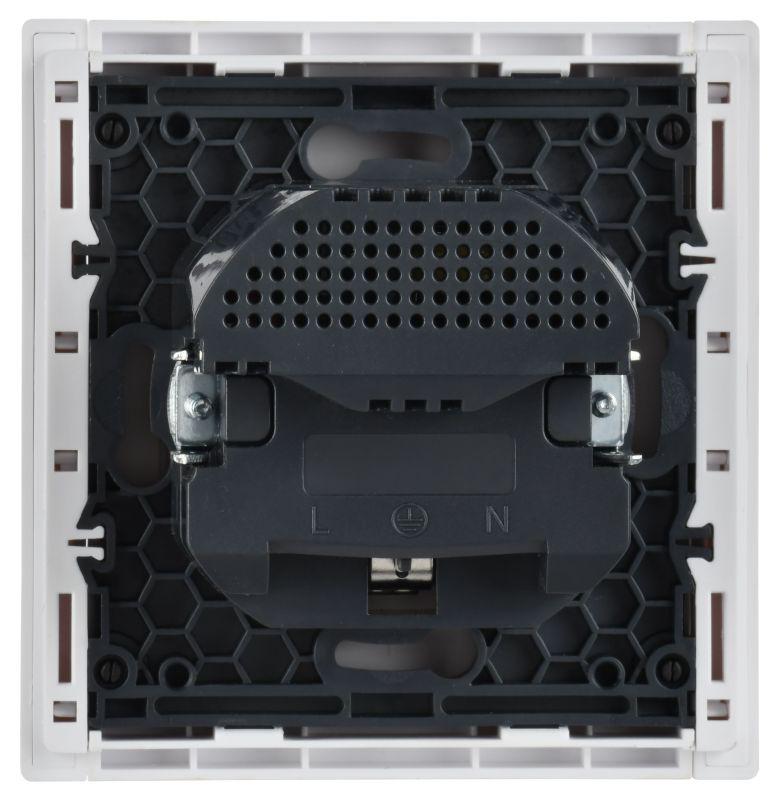 Розетка FORTE&PIANO 16А USB A+A 3.1А FP245 с заземл. защ.шторки винт. крепл. бел. IEK FP-R14-16-U21-D31-K01