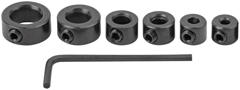 Стоппер для сверел набор 6шт (3; 4; 5; 6; 8; 10мм) FIT 36433