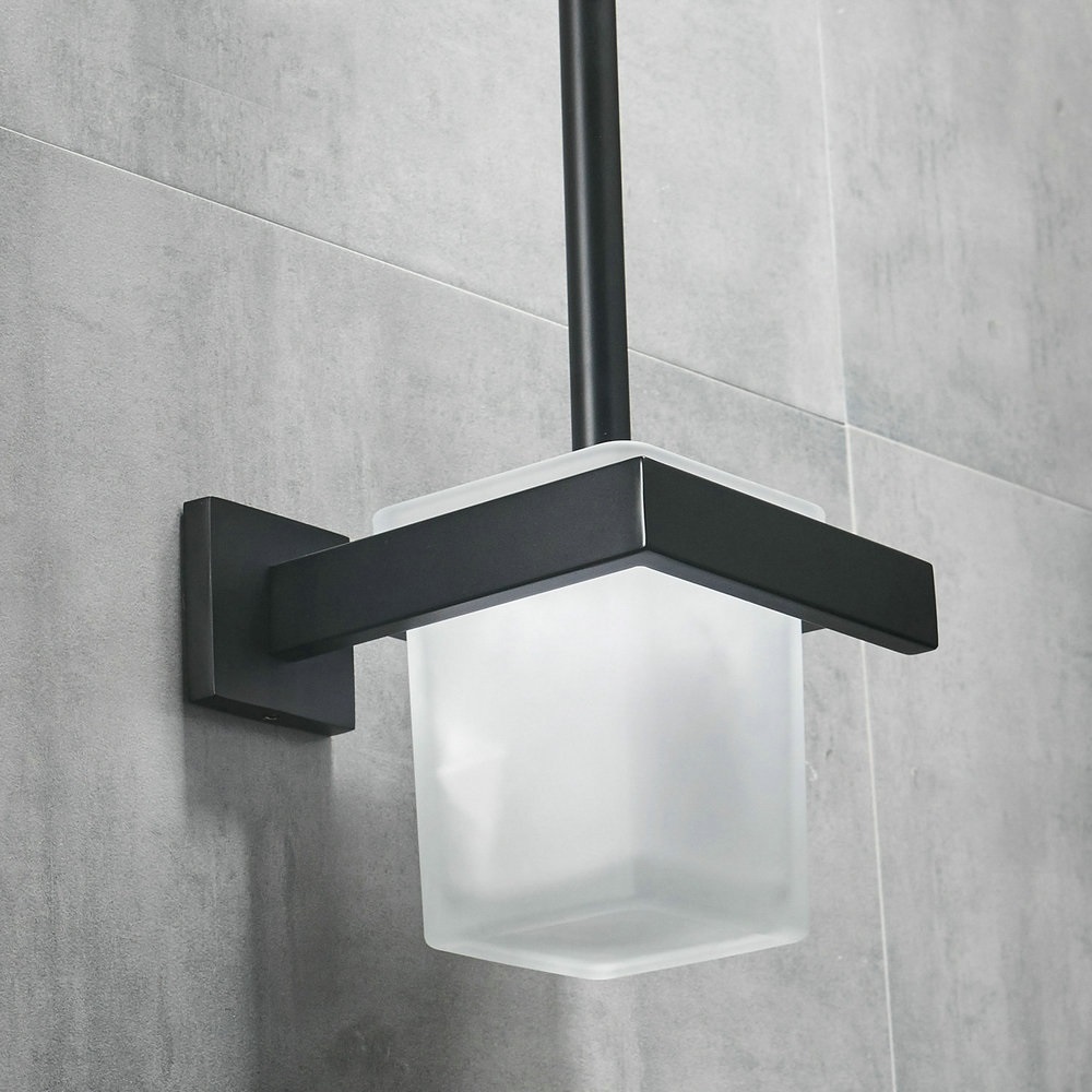 Ерш настенный CR-F25-H13B из нержавеющей стали BOCH MANN, цвет черный