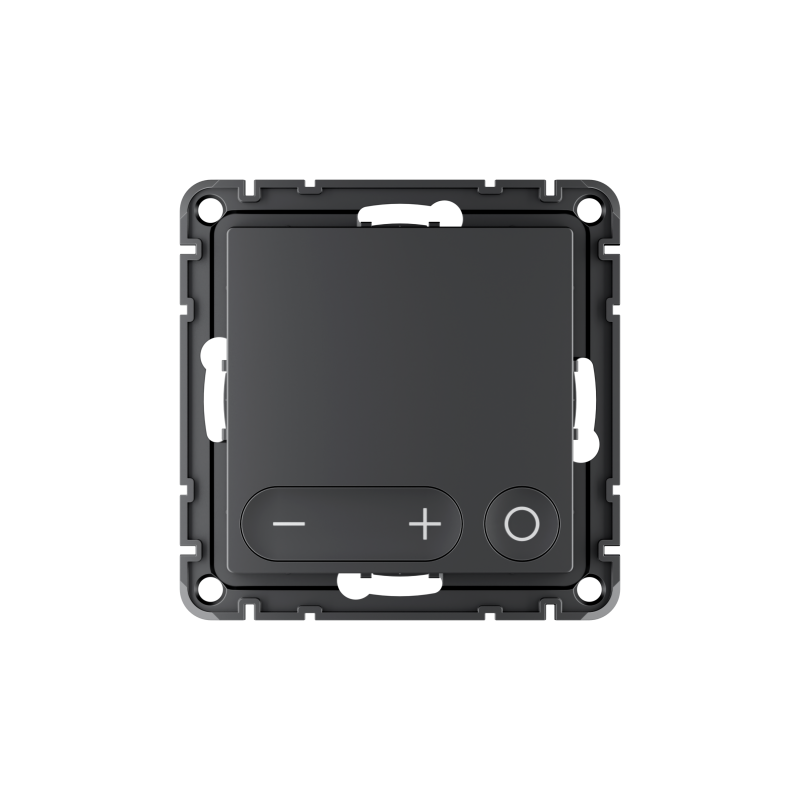 Термостат программируемый для электрического теплого пола AtlasDesign Smart 16А Zigbee механизм черн. SE ATN001038Z