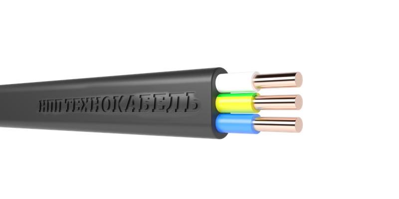 Кабель ППГ-Пнг(А)-HF 3х4 ОК (N PE) 0.66кВ (м) Технокабель 00-00148198