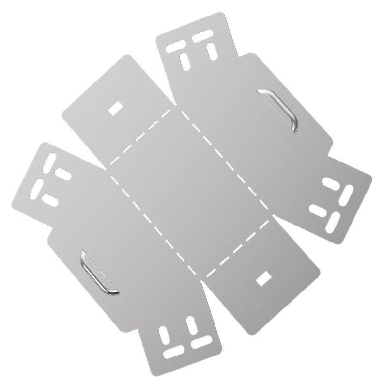 Угол вертикальный внутр. 45град. 80х80 0.6мм ESCA 3 IEK ES3-PN-45-080-080-06