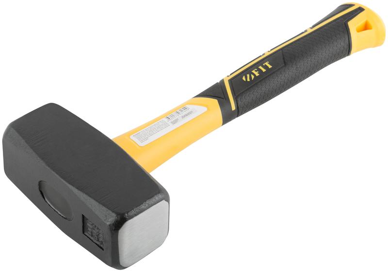 Кувалда кованая Профи 2кг фибергласовая усилен. ручка FIT 45226